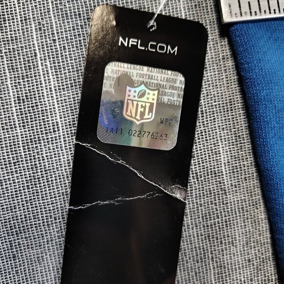 Indianaoplis Colts NFL Hoodie Women's Size 2XL Blue White Full Zip Football - Picture 9 of 13